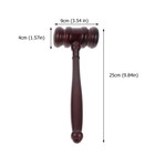  Wood Gavel Judge Hammer Baby Court Childrens Courtroom Prop And Sound Block