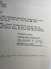1958 Citroen Cars Corporation Catalog Brochure Signed Letter Macdonald H  Leach