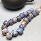 Pure Tibetan High Oil Old Agate Dzi Beads Prayer Gray14 10mm Amulet Bracelet