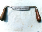 Antique Draw Knife - Draw Shave - 6  Long Blade - Signed  P s    W  Co   Extra