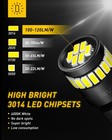 10x Auxito Super Bright Canbus T10 194 168 Led Light Bulb Xenon White Smd 2825 E