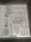 New Stampin  Up  Garden Meadow Photopolymer Stamp Set   Cutting Dies  With Card 