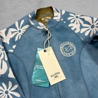 Billabong Wetsuit Jacket Surf Capsule Peeky Blue Zip Top Blue Women s Medium
