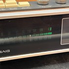 Craig 1606 Vintage Retro 80s Flip Alarm Clock Radio Woodgrain Am Fm Ac Plug-in