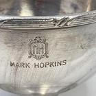 Vintage Mark Hopkins Hotel Small Silver Soldered Bowl Reed   Barton