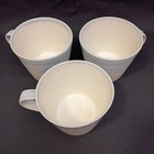 Royal Doulton 1815 Collection Mugs Set Of 3 Porcelain Blue White Band England