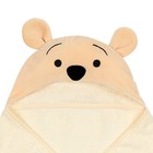 Lambs   Ivy Disney Baby Winnie The Pooh Tan Cotton Hooded Baby Bath Towel