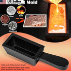 25 Oz Troy Ounce Gold Bar Loaf Cast Iron Ingot Mold 25 Ounces  Gold silver 
