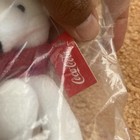 Coca Cola Mini Plush Polar Bear Red Scarf About 4    Stuffed Animal-new In Package