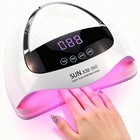 500w Uv Led Nail Lamp - Fast Gel Nail Dryer  90 Leds  Lcd Display  4 Timers  Aut