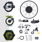 700c 48v 1000w Electric Bicycle Conversion Kit E-bike Hub Motor Rear Wheel W lcd