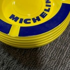 Michelin Man Bibendum Tire Ashtray Yellow Accessory Case Interior No Box Used