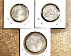 3 U s  70 s Coins Lot   1 Susan B Anthony X2  50c John F Kennedy-bicentenial