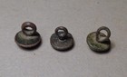 Lot Of 3 Antique Brass Doublet Buttons Dating From The 1600s