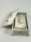 Vintage Japanese Arnart Creations Porcelain Trinket Box