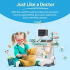 Toy Doctor Kit For Kids  Pretend Medical Station Set For Boys   Girls  28 Acc   