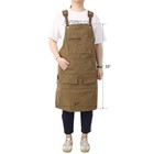 Heavy Duty 16 Oz Canvas Tool Apron     Adjustable For Men   Women