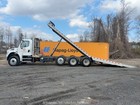 2022 Freightliner M2 16  Tri a Tilt   Load Equipment Truck Flatbed A t Bidadoo
