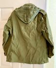 Vintage Vietnam Era M-65 Field Coat Sportmaster Inc Medium Short Military Usaf