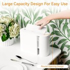 Touchless Paper Towel Dispenser For Countertop home bathroom And Kitchen white