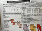 Mccall s Pattern 6500 Children girls Tops  Dresses And Leggings Size Chj  7-14  