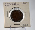 Great Britain Half Penny Lot 1905-1929 Edward Vii Wwi Interwar 10 Co  njl030069 