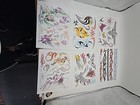 19 Pages Of Tattoo Flash Art  Perect For Man Cave Or Tattoo Parlor