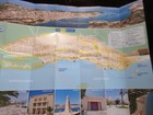 Argostoli Kefalonia Greece Color Map Fold-out
