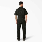 Dickies Mens Short Sleeve Flex Coveralls -black M T