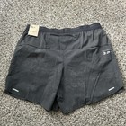 Nike International 5    Running Shorts Brief Lined Black Mens Medium Im7835-045