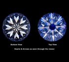 4 00 Ct Round Cut Vvs1 d Lab Created Stud Earrings 14k White Gold 8mm Screw Back