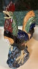Vintage Large Rooster Figurine  15    Tall  Farmhouse Decor  No Cracks Or Knicks  