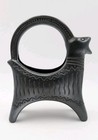 Vintage Barro Negro Goat Planter   Oaxaca Black Pottery   Signed Th  500  Mexico