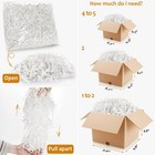 Crinkle Cut Paper Shred Filler 1 2 Lb White Gift Baskets Shredded Grass