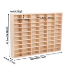 60 Grids For Hot Wheels Diecast Car Matchbox  Wooden Display Storage Cabinet Us