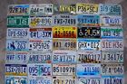 Complete Set License Plate Lot Of 52  Mexico Canada   All 50 States Good Plates