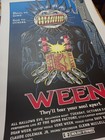 Ween Concert Poster Halloween 2017 Dallas  Tx Justin Hampton Test Print
