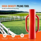 Uimoso Fence Post Driver With Handles 2 7 In Inner Diameter T Post Pole Pounder