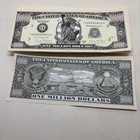 Novelty One Million Dollar Bills Play Money Prop Fake Currency Stack