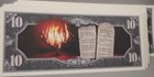 Wholesale Lot 100 Moses Ten Dollar Bills 10 Commandments Money Jesus God Silver
