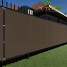 4ft Privacy Fence Screen Brown Windscreen Garden Heavy Duty Mesh Shade Net Cover