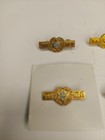 Set Of 4 Vintage Jwv Nla 25 35 40 50 Years Of Service Pin Jewish War Veterans 