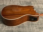 Wechter 3120 Electric Acoustic Guitar Double Cut Excotic Rosewood Back   Sides