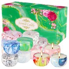 Eclhtlny 16-pack Scented Candles Gift Set For Women - Marble Pattern Aromathe   