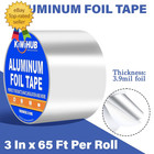 Aluminum Foil Tape 3 Inch X 65ft 3 9mil  heavy Duty Hvac  insulation Adhesive