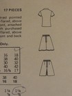 Vtg 76 Butterick 4766 Misses Knit T-shirt Golf Skirt   Culottes Pattern 18 40b