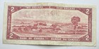 1954 Canada  2 Bill- Two Dollar Note- Canadian Foreign Paper Currency-ships Free