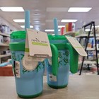  2 Pk-reduce Coldee 14oz Toddler Tumbler Sea Turtle Design New With Straw   Lid