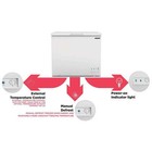 Chest Deep Freezer 7 0 Cu Ft Frozen Food Storage Ice Fridge Adjustable Basket