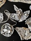 Antique  Lace- Circa  1900  Fifteen Piece For Crafts Etc